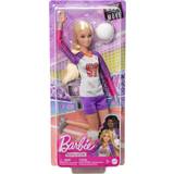 Barbie Dukketilbehør Dukker & Dukkehus Barbie Made to Move Career Volleyball Player Doll