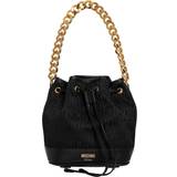 Dame - Snørre Håndtasker Moschino handbags women logo 3226ma741282681555 black medium leather bag tote