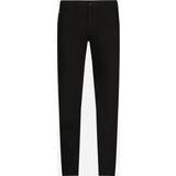 54 - Skind Bukser & Shorts Dolce & Gabbana Black slim-fit stretch jeans