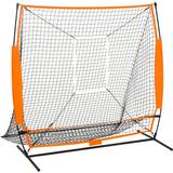 VidaXL Basketbolde vidaXL Multisport Baseball Practice Net Black 174x76x158.5 cm