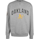 New Era Polyester Overdele New Era Mlb Oakland A'S Men Sweatshirts Grey