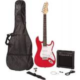 Encore Strengeinstrumenter Encore E60 Blaster Electric Guitar Gloss Red