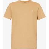 Beige - Jersey Overdele Polo Ralph Lauren Custom Slim Fit Jersey Crewneck T-Shirt