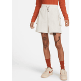 Dame - Figursyet Bukser & Shorts Nike Vævede Sportswear Essential-shorts med høj talje til kvinder brun