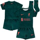 Liverpool FC Fodboldsæt Nike Liverpool Third Babykit 2022 2023 Green