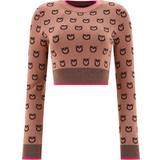 Pinko Viskose Tøj Pinko Jumper Woman colour Camel