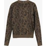 Brun - Camouflage Overdele Represent Jacquard Sweater Camo