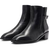 Hugo Boss Ankelstøvler HUGO BOSS Double-monogram ankle in nappa leather