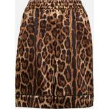 Brun - Silke Nederdele Dolce & Gabbana Silk shorts