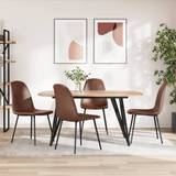 Køkkenstole vidaXL Spisebordsstole 4 blankt Køkkenstol