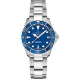 Certina Ure Certina DS Action Diver Lady C0320071104100 Woman 34 mm Analog Automatisk Blue 18 mm