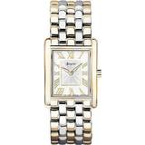 Accurist Dame Armbåndsure Accurist Rectangle Ladies' White Two Tone Bracelet