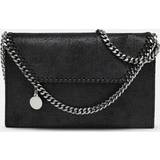 Stella McCartney Sort Håndtasker Stella McCartney Womens Black Falabella Vegan-leather Cross-body bag 13x21.5x3cm