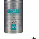 Grå - Rustfrit stål Køkkenopbevaring Kinvara Organic Salt Køkkenbeholder