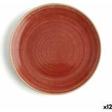 Keramik - Rød Tallerkener Ariane Plosek krožnik Terra Asiet