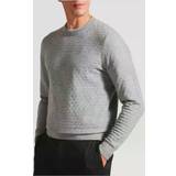 Ted Baker Herre Sweatere Ted Baker Loung Jumper Sn34 Grey