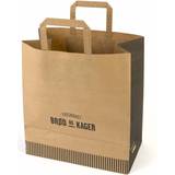 Papir Køkkenopbevaring Papirsbærepose 320/170x350mm Friskbagt brød Plastpose & Folie