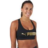 Sports-BH'er - Træningstøj Undertøj Puma Mid Impact Fit Bra Sports BH support Black