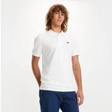 Levi's Overdele Levi's Housemark Cotton Polo Shirt White