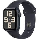 Apple Iltniveau i blod (SpO2) - iPhone Smartwatches Apple Watch SE 2023 44mm Aluminium Case with Sport Band