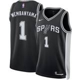 San Antonio Spurs Kamptrøjer Nike Adult San Antonio Spurs Victor Wembanyama Icon Jersey