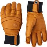 8 - Brun - Dame Handsker Hestra Fall Line 5 Finger Gloves - Cork
