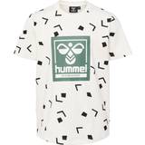 Hvid Overdele Børnetøj Hummel Eli S/S T-shirt - Marshmallow (217626-9806)