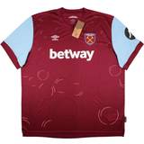 Umbro Supporterprodukter Umbro West Ham Home Shirt 2023-2024