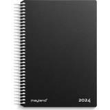 Kalendere & Notesblokke Mayland 2024 Spiralkalender PP 12x17cm