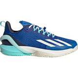 14 - Unisex Ketchersportsko adidas Adizero Cybersonic Tennis Shoes - Bright Royal/Off White/Flash Aqua