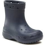 Crocs Blå Gummistøvler Crocs kids Classic Boot Boots Navy