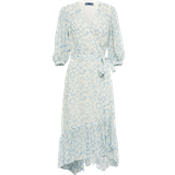 Polo Ralph Lauren Multifarvet Kjoler Polo Ralph Lauren Georgette Wrap Dress - Multicoloured