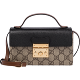 Gucci Kreditkortholdere Håndtasker Gucci Padlock Mini Bag - Brown