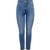 Only Dame - W33 Jeans Only Emily Stretch High Waist Jeans - Medium Blue