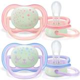 Sutter Philips Avent Ultra Air Sut Silikone 0-6m 2-pack