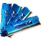 32 GB - Blå RAM G.Skill RipjawsZ DDR3 2133MHz 4x8GB (F3-2133C10Q-32GZM)