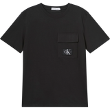 Calvin Klein Overdele Børnetøj Calvin Klein Flap Pocket T-shirt BLACK years 152 cm