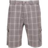 Ternede - XXL Bukser & Shorts Trespass earwig male shorts STORM GREY CHECK
