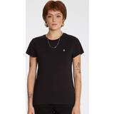 Volcom Dame T-shirts & Toppe Volcom Stone Blanks T-Shirt black