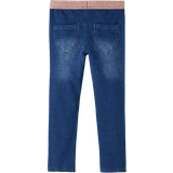 Babyer - Jeans Bukser Name It Sweat Slim Fit Jeans - Dark Blue Denim (13204428-969010)