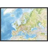 Incado Classic Europe Map Vægdekorationer 100x70cm