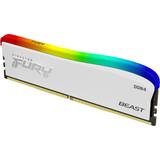 Belysning - DDR4 - Hvid RAM Kingston Fury Beast RGB Special Edition DDR4 3200MHz 16GB (KF432C16BWA/16)