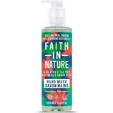 Faith in Nature Hudrens Faith in Nature Handwaschlotion Aloe Vera Teebaum-Extrakt, Verjüngend, Frei Tierversuchen, Ohne SLS 400ml
