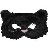 Masker Kostumer på tilbud Den Goda Fen dyremaske Fluffy sort kat
