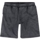 Urban Classics Herre - L Shorts Urban Classics Heavy sand-washed leisurewear shorts Shorts black
