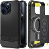 Rugged phone Spigen Rugged Armor MagFit Case for iPhone 15 Pro