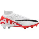 13 - Hvid Fodboldstøvler Nike Mercurial Superfly 9 Elite FG M - Bright Crimson/Black/White