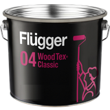 Flügger Dækmaling - Træbeskyttelse Flügger 04 Wood Tex Classic Træbeskyttelse White 3L
