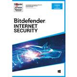 Bitdefender Antivirus & Sikkerhed Kontorsoftware Bitdefender Internet Security 5 Geraete/18Mo DACH Software