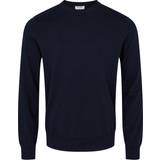 Filippa K Merinould Tøj Filippa K Cotton Merino Basic Sweater Navy